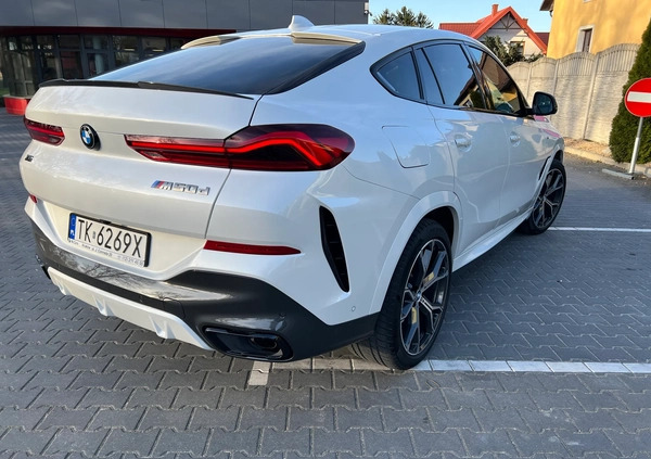 BMW X6 cena 395000 przebieg: 58000, rok produkcji 2020 z Chmielnik małe 781